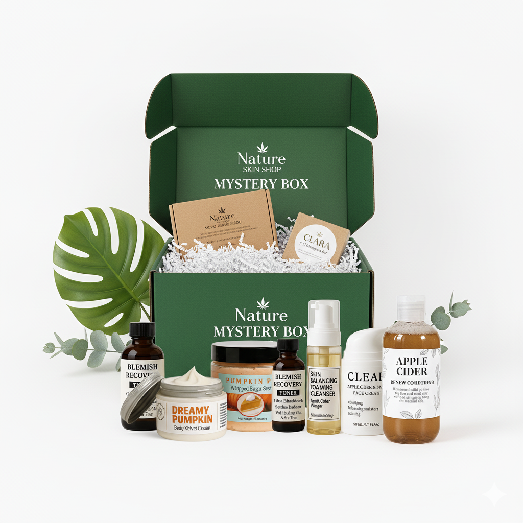 The Nature Skin Shop Mystery Box – 5 Full-Size Premium Natural Skincare & Haircare Surprises - mysticrate.com