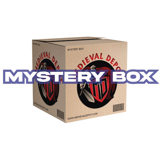 Medieval Depot Mystery Box –Medieval mystery box 2-4 Premium Weaponry Surprises (Katana, Throwing Knives & More) - mysticrate.com