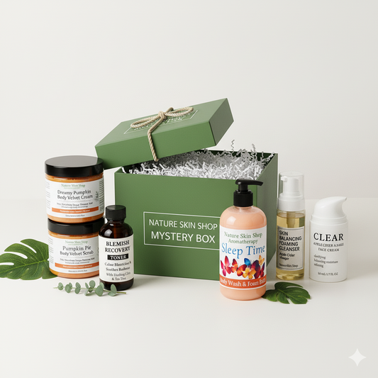 The Nature Skin Shop Mystery Box – 5 Full-Size Premium Natural Skincare & Haircare Surprises - mysticrate.com