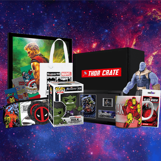 Thor Crate – The Marvel Mystery Box: 5-10 Item Surprise for Marvel Fans - mysticrate.com